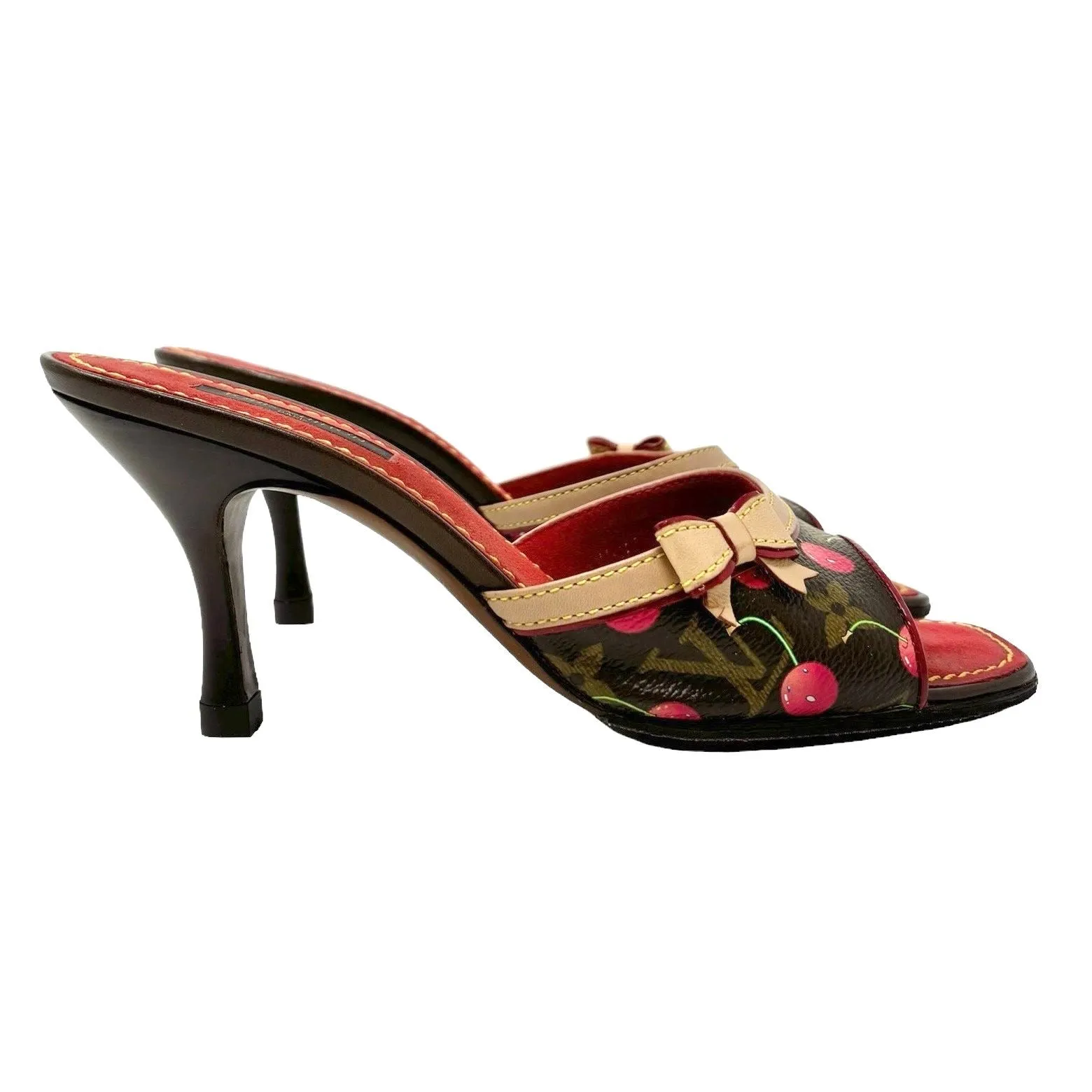 Louis Vuitton Cherry Logo Heels