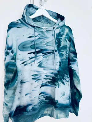 M Ice Dye Super Soft Hoodie