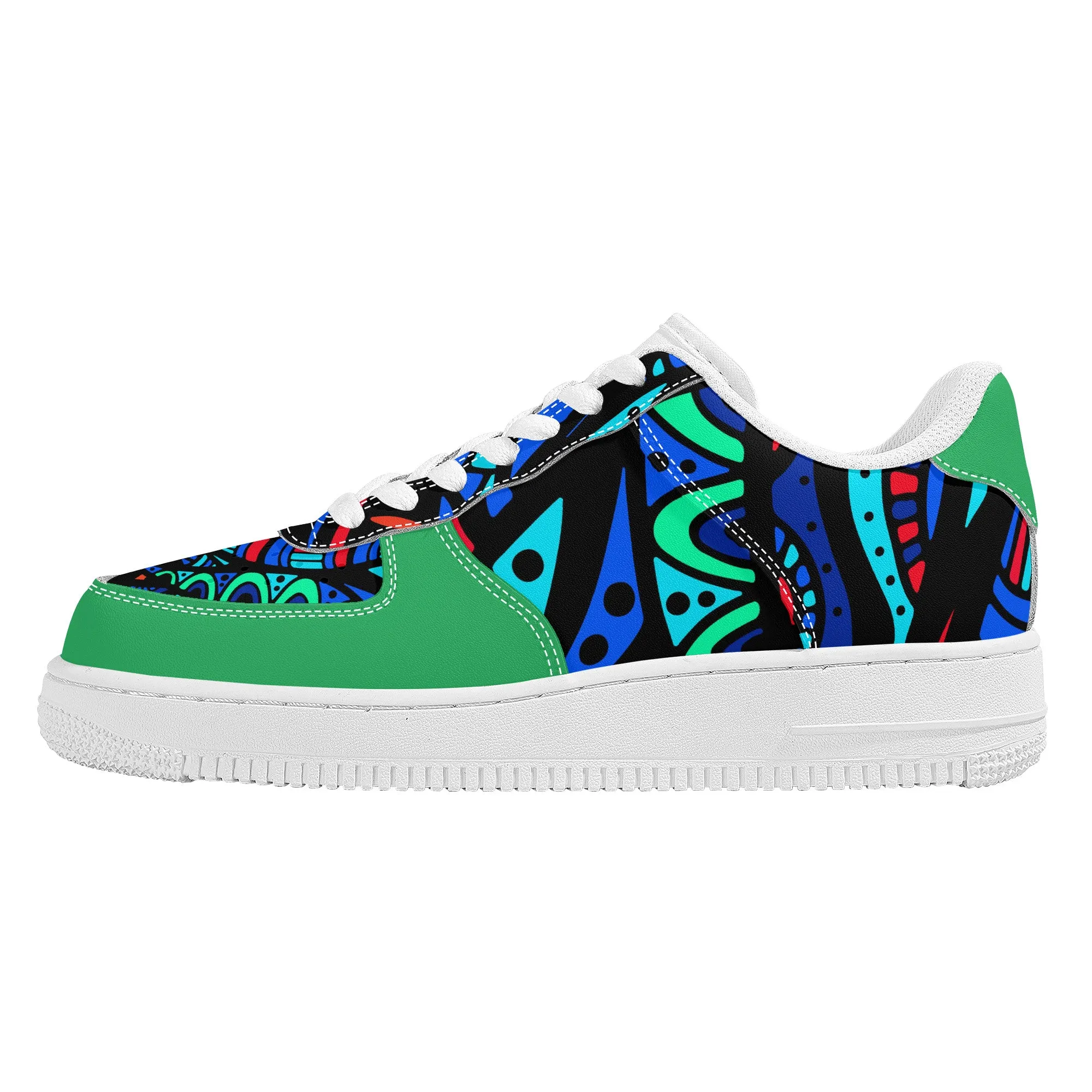 Malika African Print Low Top Unisex Sneaker