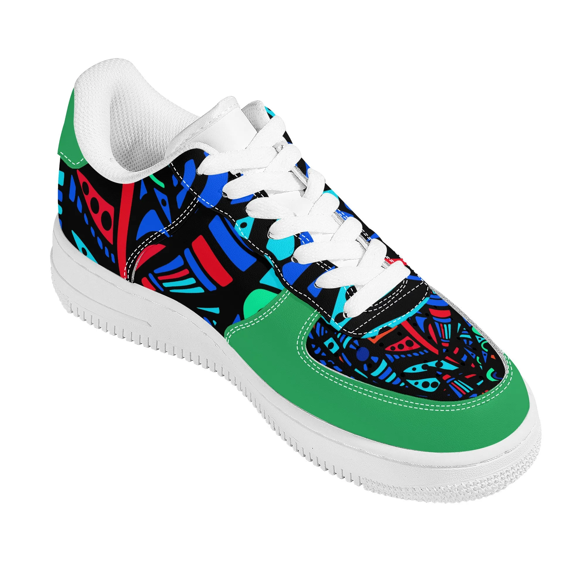 Malika African Print Low Top Unisex Sneaker