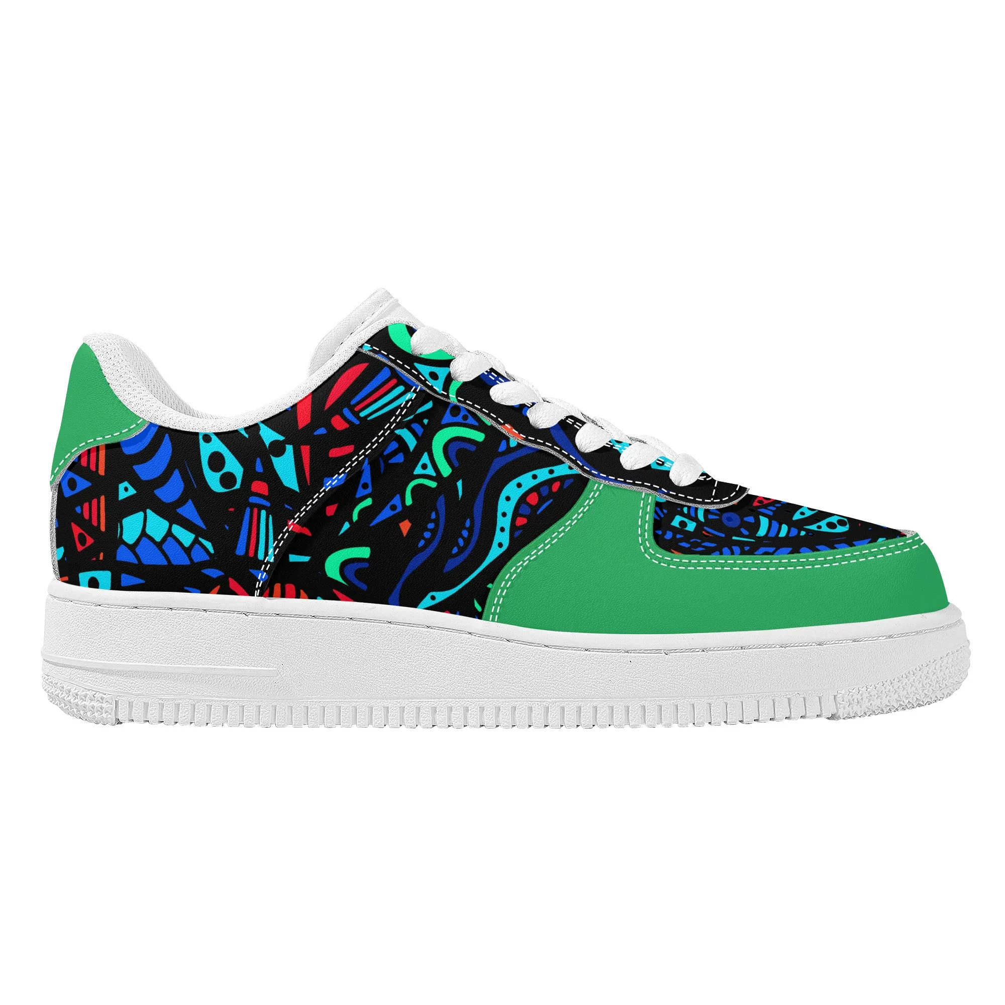 Malika African Print Low Top Unisex Sneaker