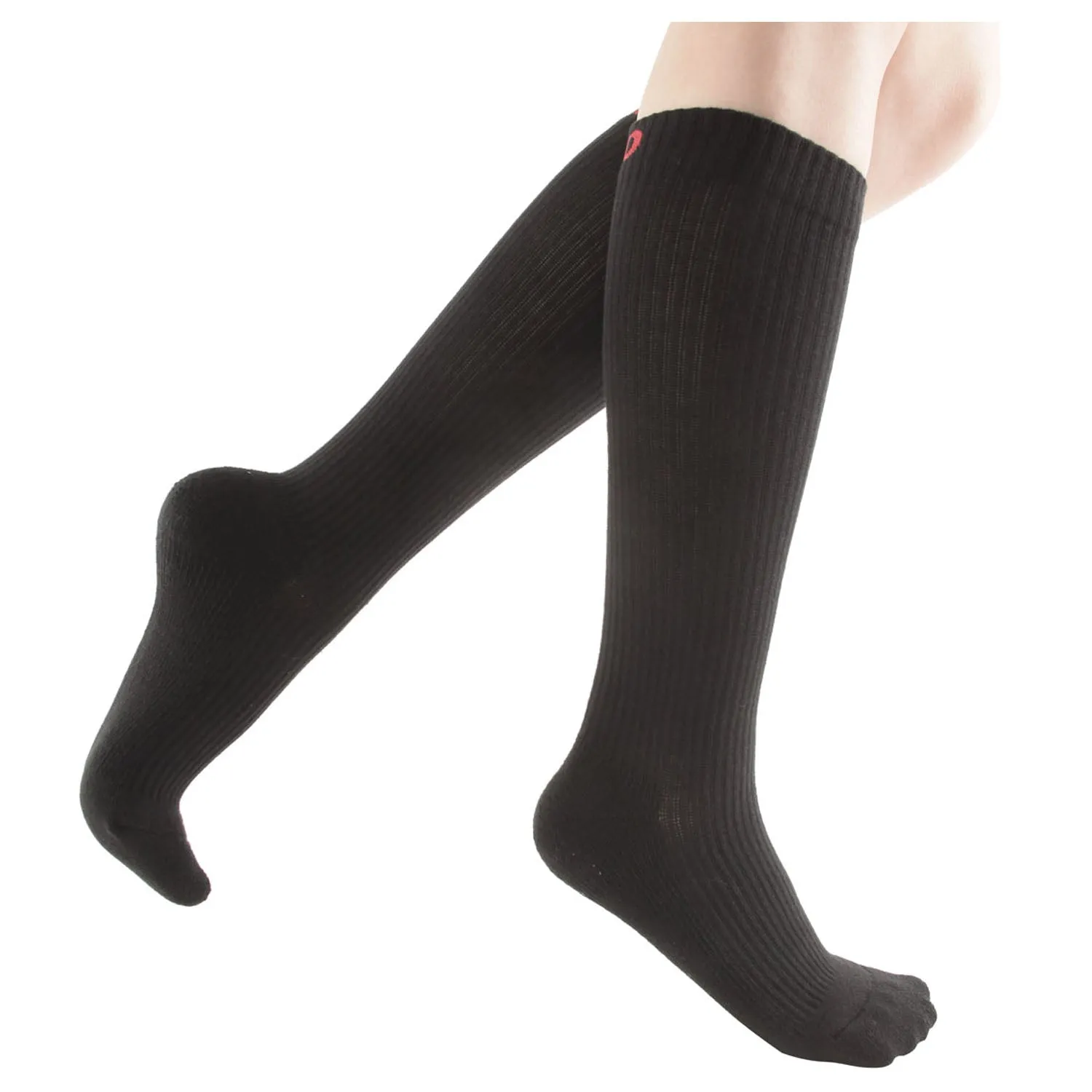 MD 8-15mmHg Knee High Compression Socks Cushion For Shin Splints