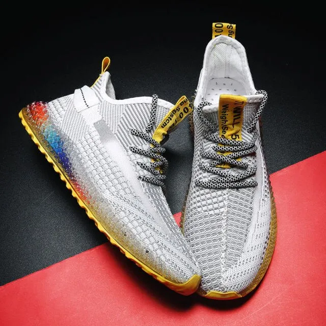 men sports running shoes casual