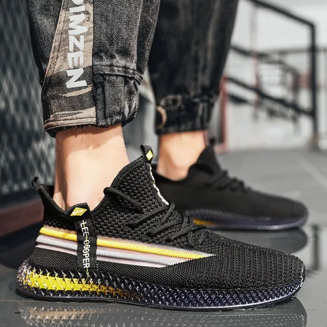 men sports running shoes casual