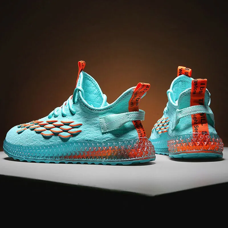men sports running shoes casual