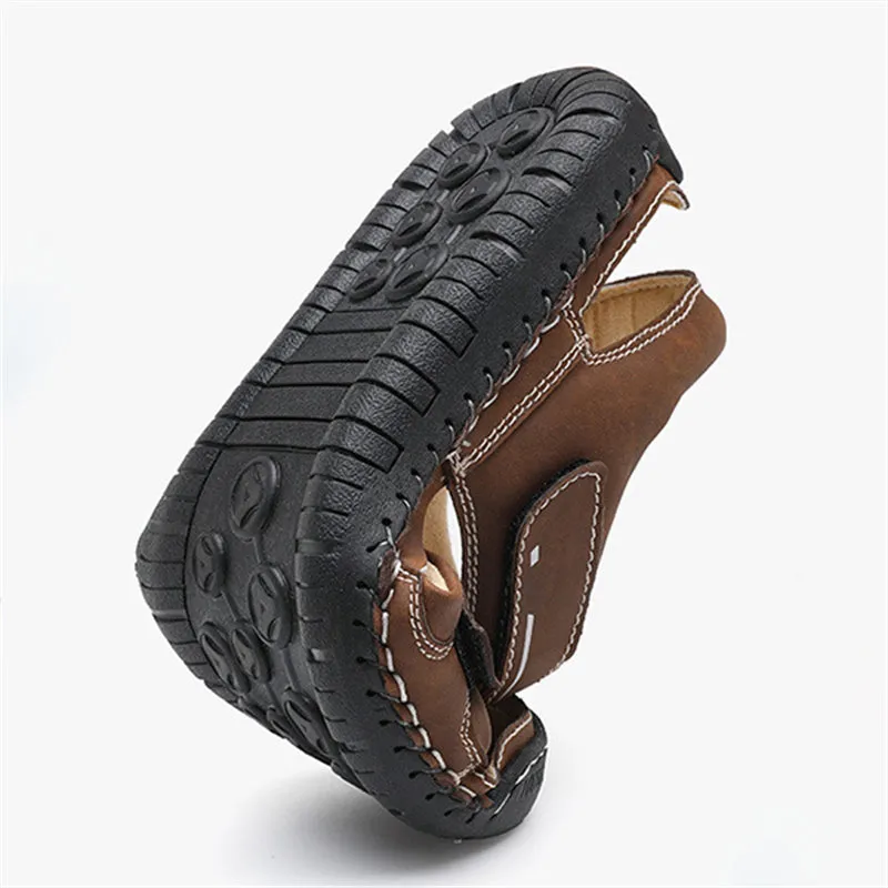Men's Travel Anti Slip Soft Sole Velcro Beach Sandals