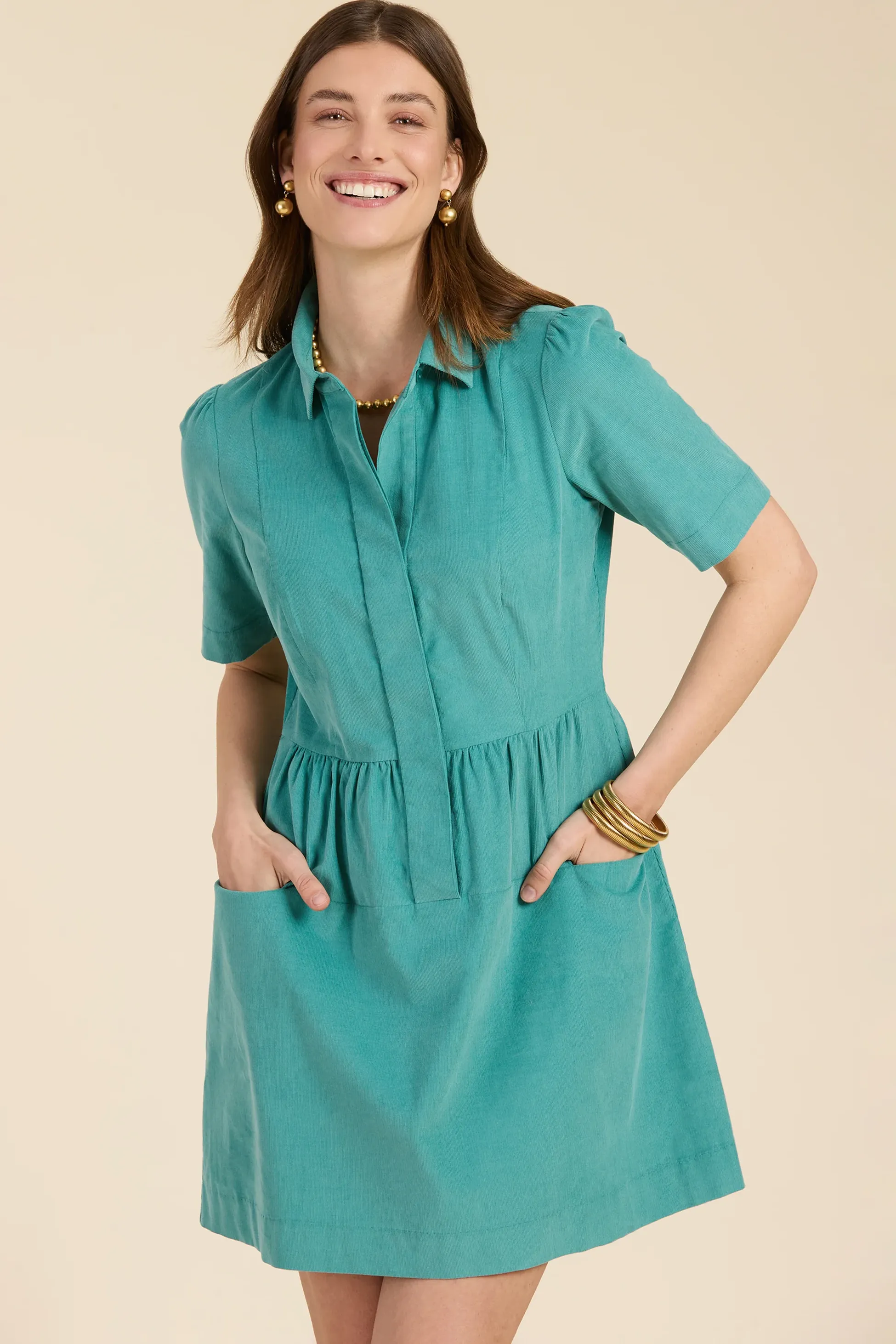 Mitzi Corduroy Dress