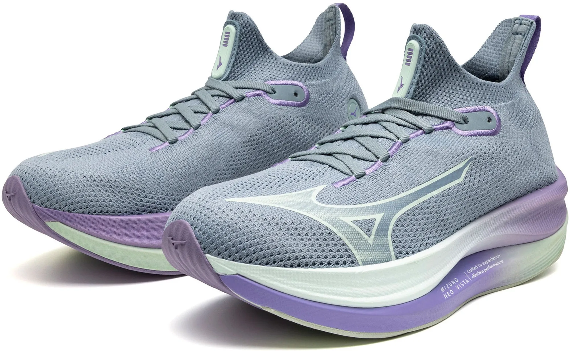 Mizuno Neo Vista Womens Running Shoes - Grey