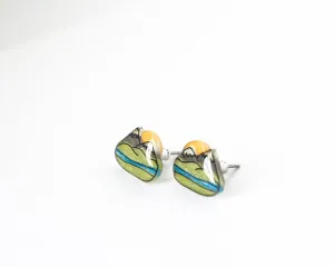 Mountain Stud Earrings