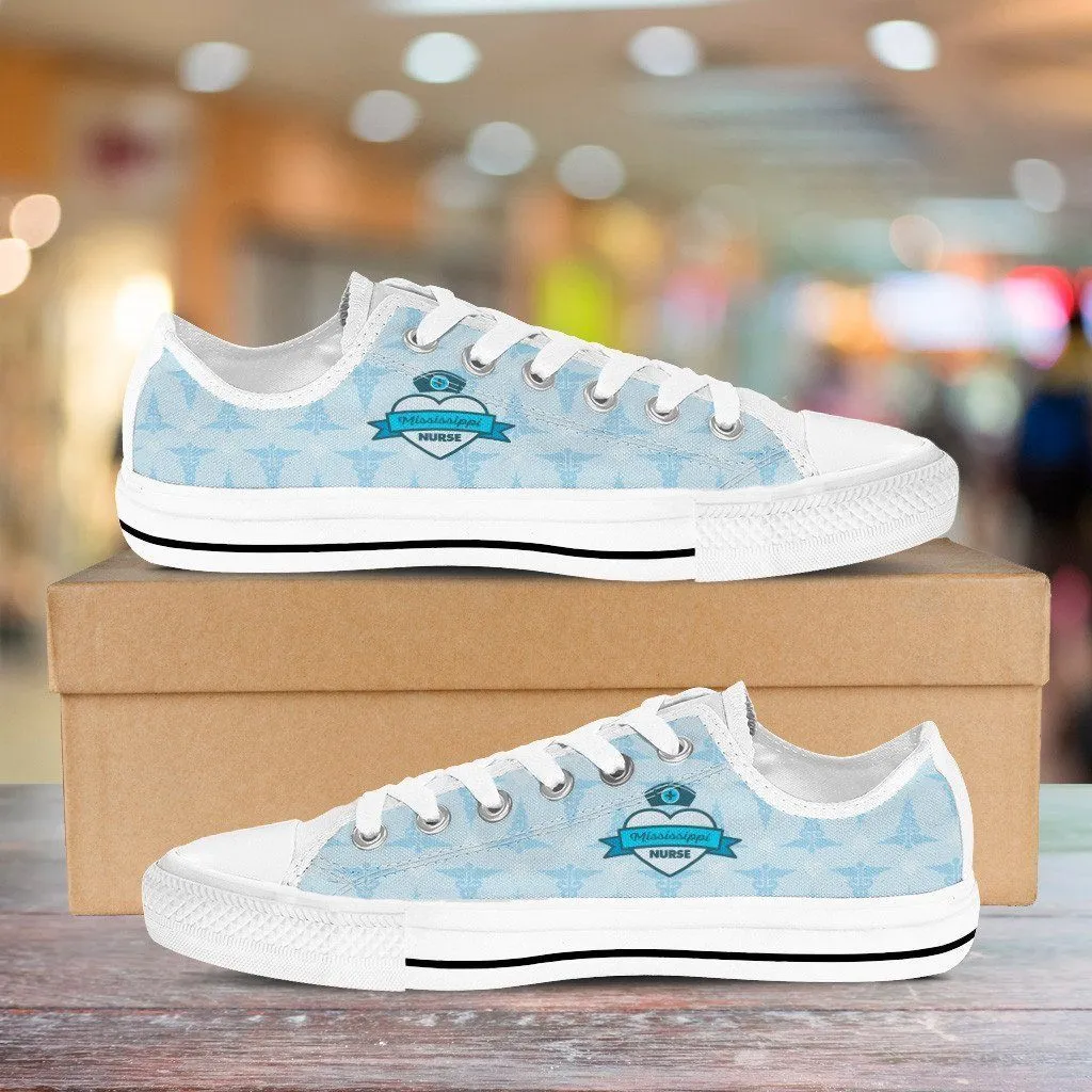 MS Nurse Blue Low Cuts