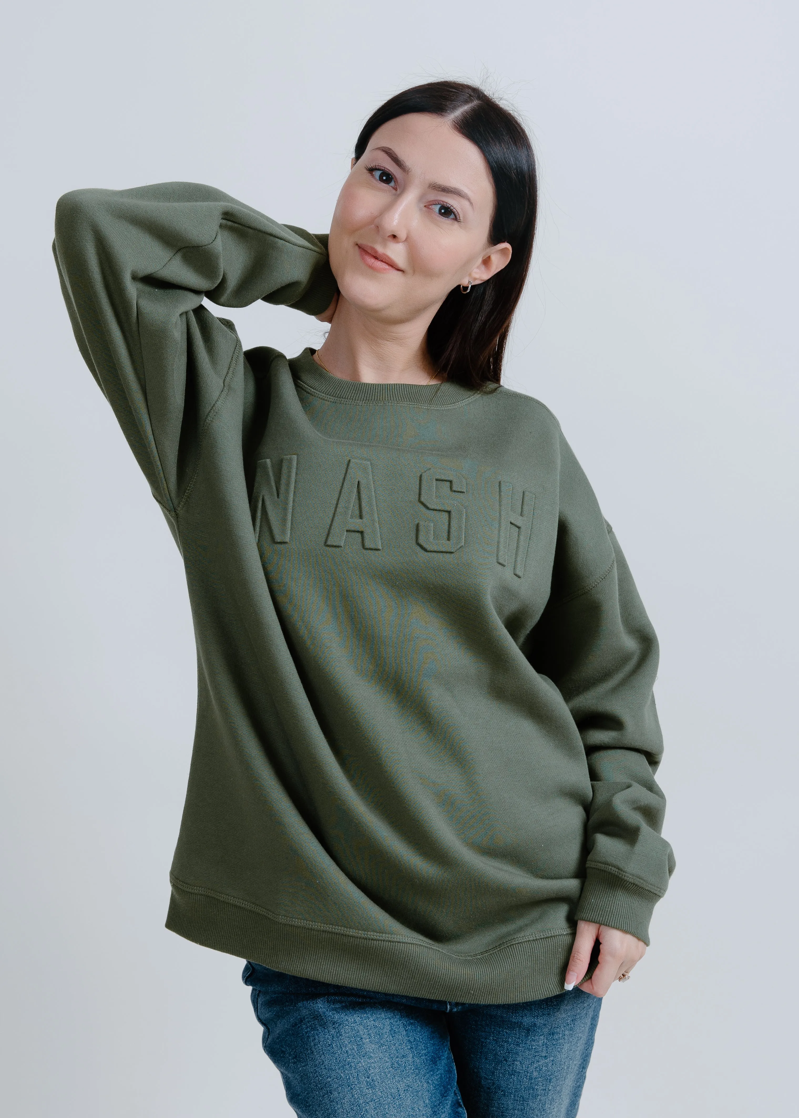 NASH Iconic Crewneck - Deep Green