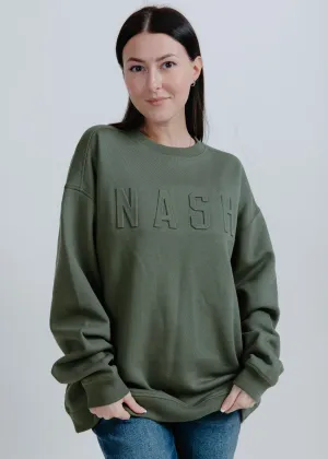 NASH Iconic Crewneck - Deep Green