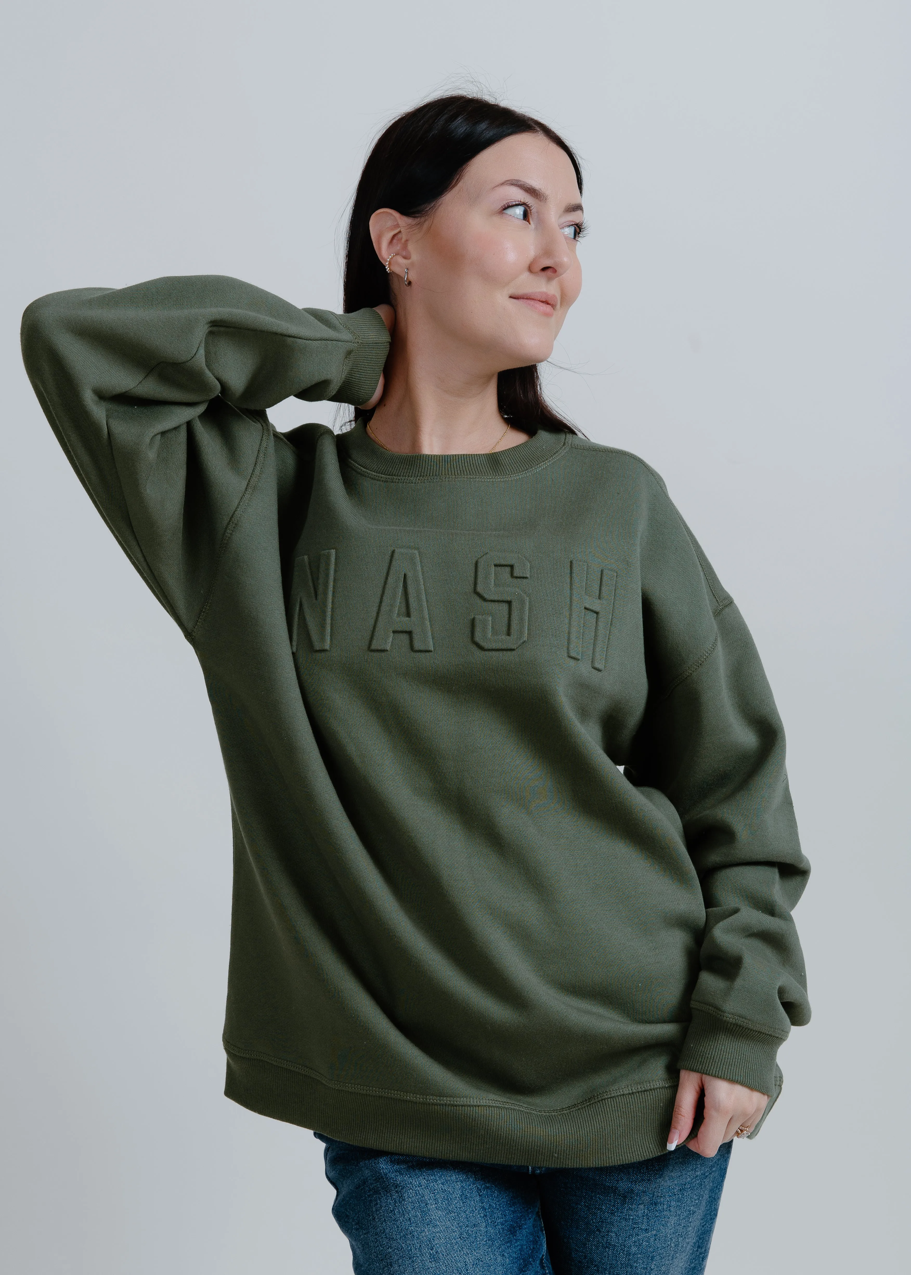 NASH Iconic Crewneck - Deep Green