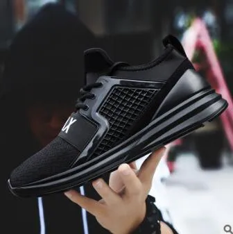 New large size sports shoes men's summer Korean version of the net shoes men's trend casual wild shoes