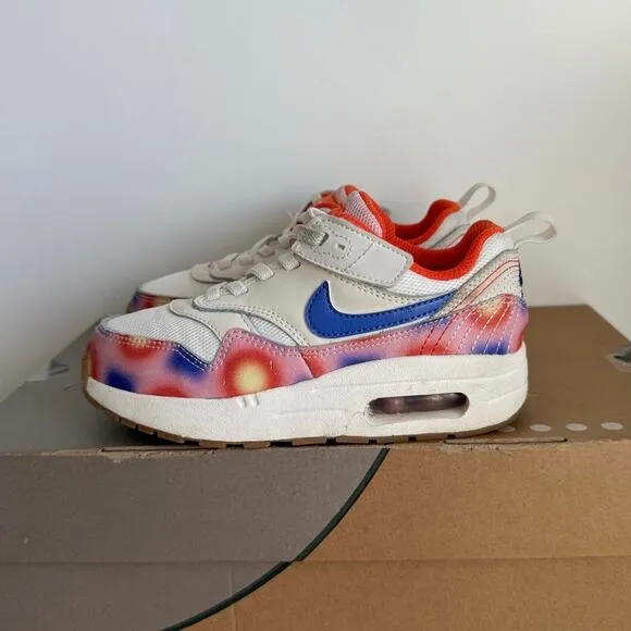 Nike Air Max 1 SE EasyOn ‘Tie Dye’ Toddler Sneakers - SZ 12 C
