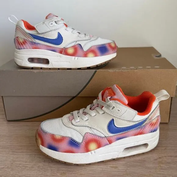 Nike Air Max 1 SE EasyOn ‘Tie Dye’ Toddler Sneakers - SZ 12 C