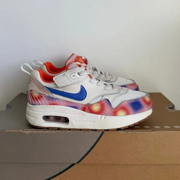 Nike Air Max 1 SE EasyOn ‘Tie Dye’ Toddler Sneakers - SZ 12 C