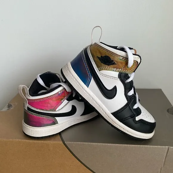 Nike Jordan 1 Mid SE ‘Heat Reactive’ Toddler Sneakers - SZ 8 C