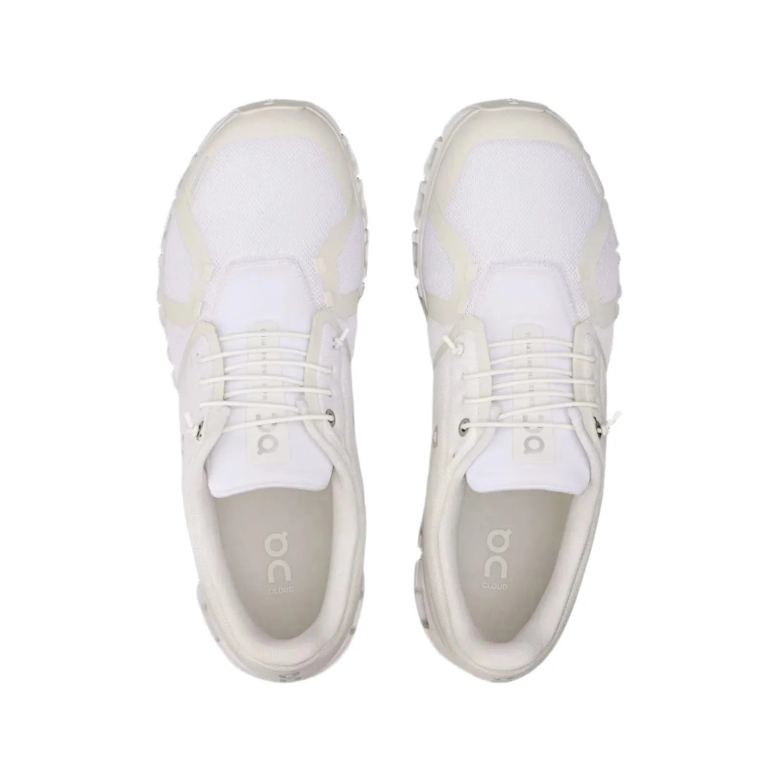 On Running Women's Cloud 6 Sneaker in White/White