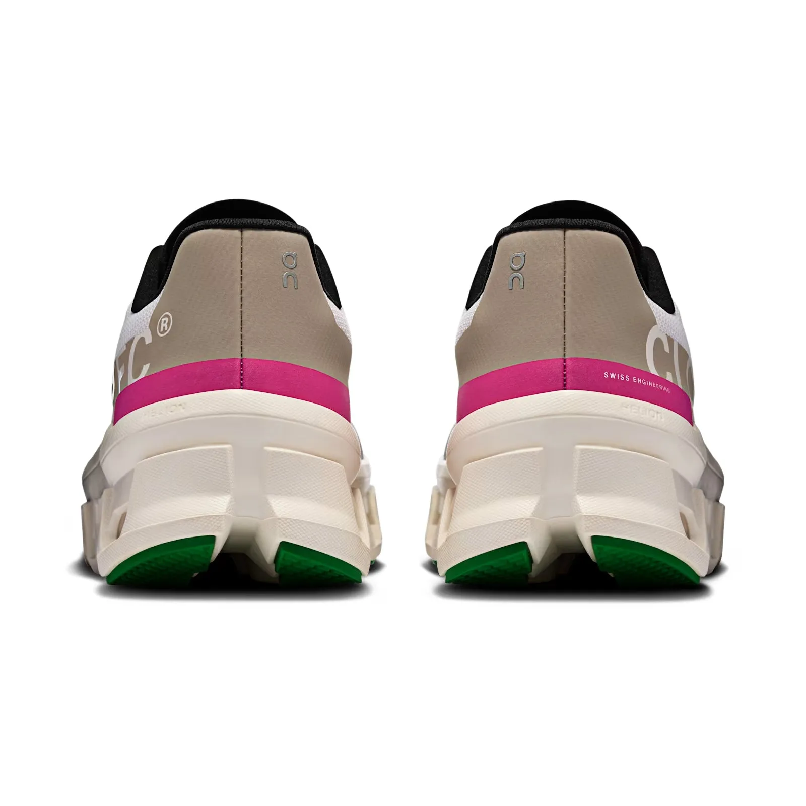 On Running Women's Cloudmonster Sneaker in Silver/Ivory