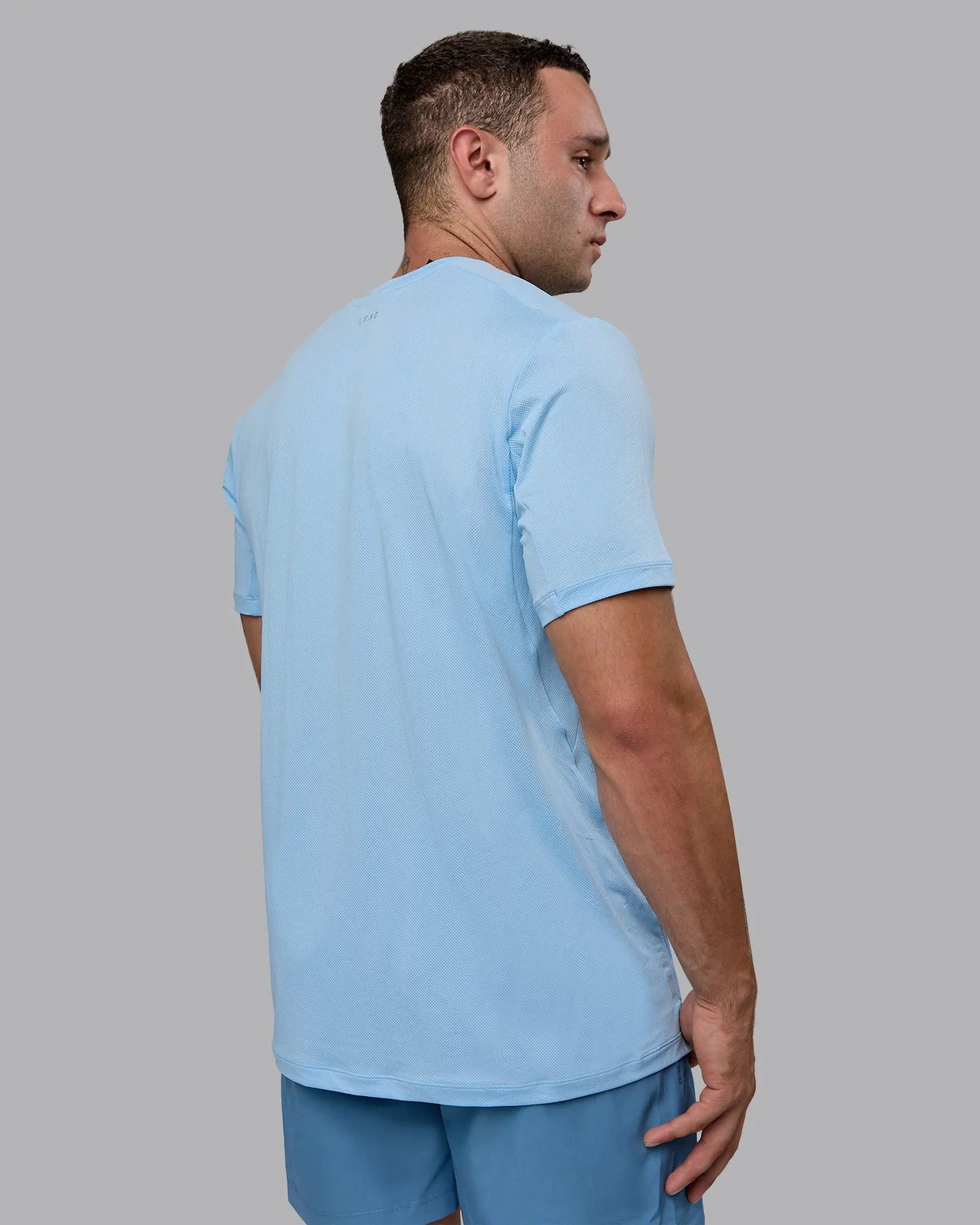 Pace Running Tee - Glacial Blue