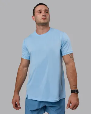 Pace Running Tee - Glacial Blue