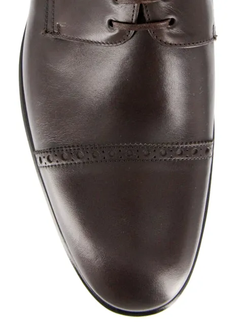 Paolo Scafora Dark Brown Shoes – Size: 8 US / 7 UK