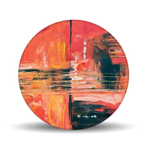 Papaya <br>Glass Table Spinner 17.75"