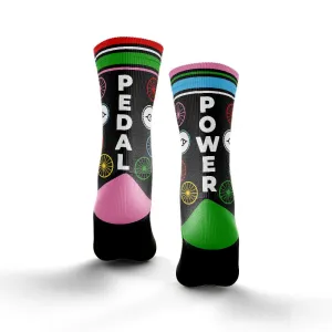 Pedal Power Cushioned Cycling Socks