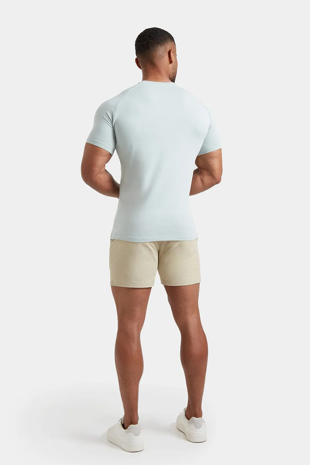 Premium Muscle Fit T-Shirt in Soft Green