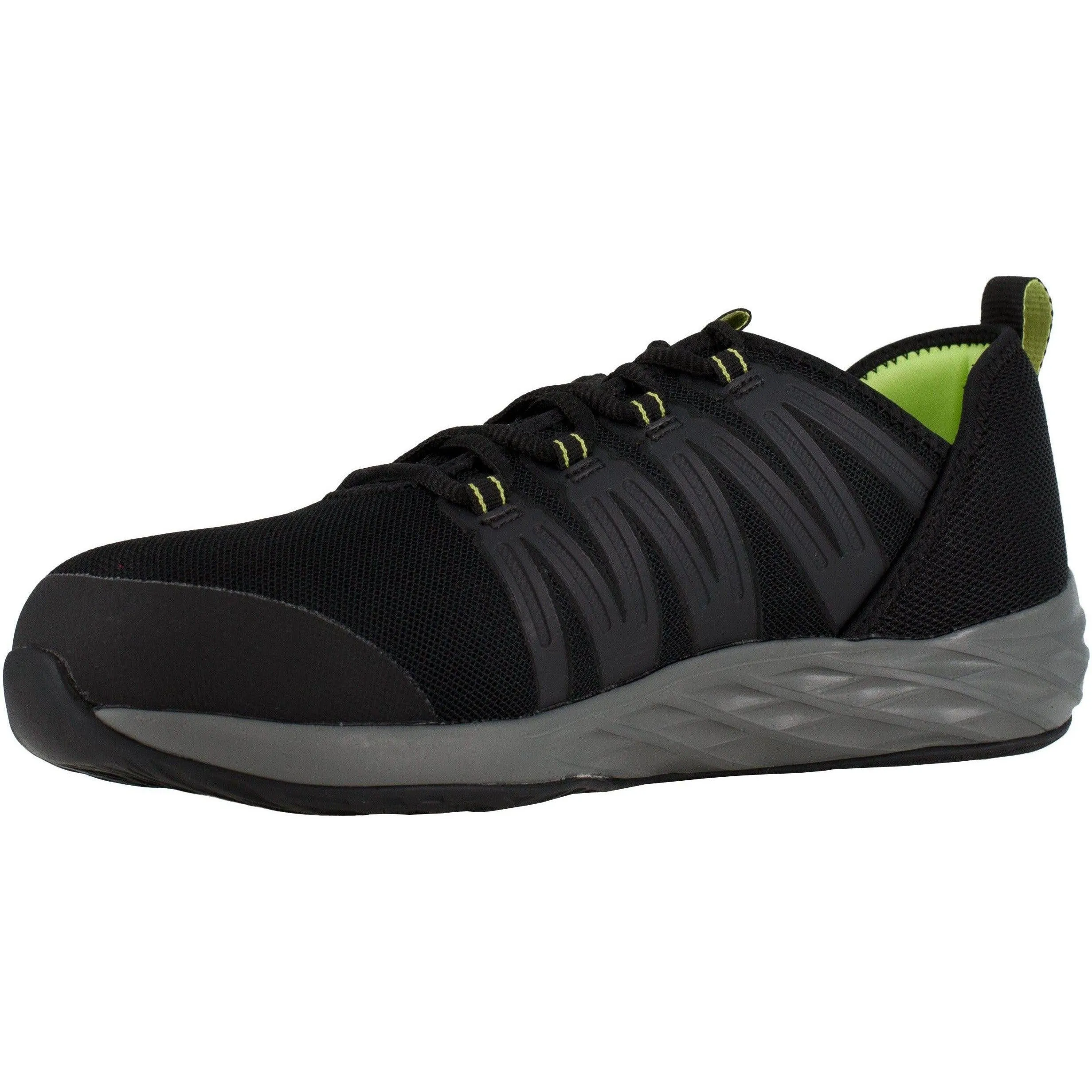 Reebok Men's Astroride Steel Toe Athletic Work Shoe- Black- RB2214