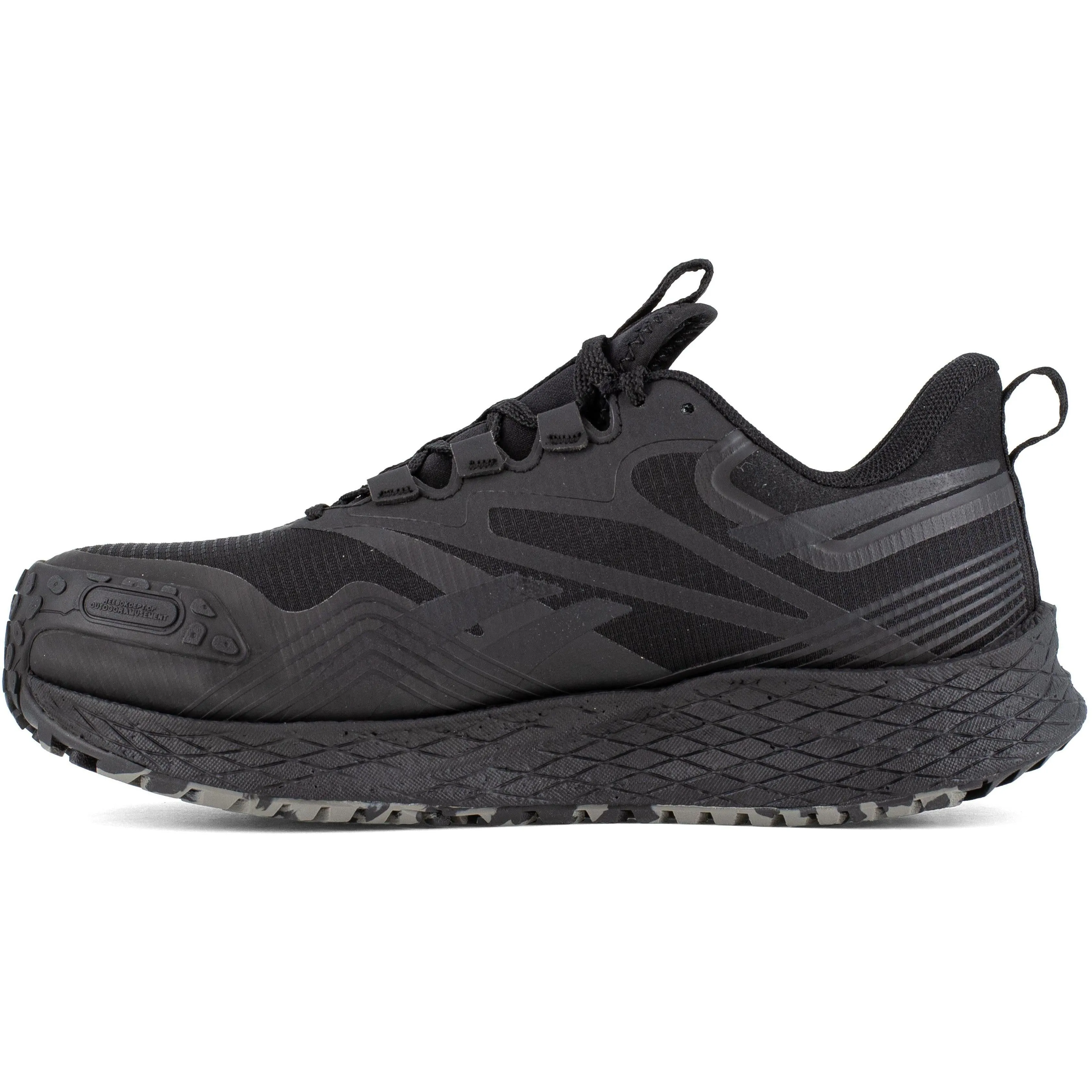 Reebok Men's FE4 Adventure Comp Toe Athletic Work Shoe- Black- RB3613