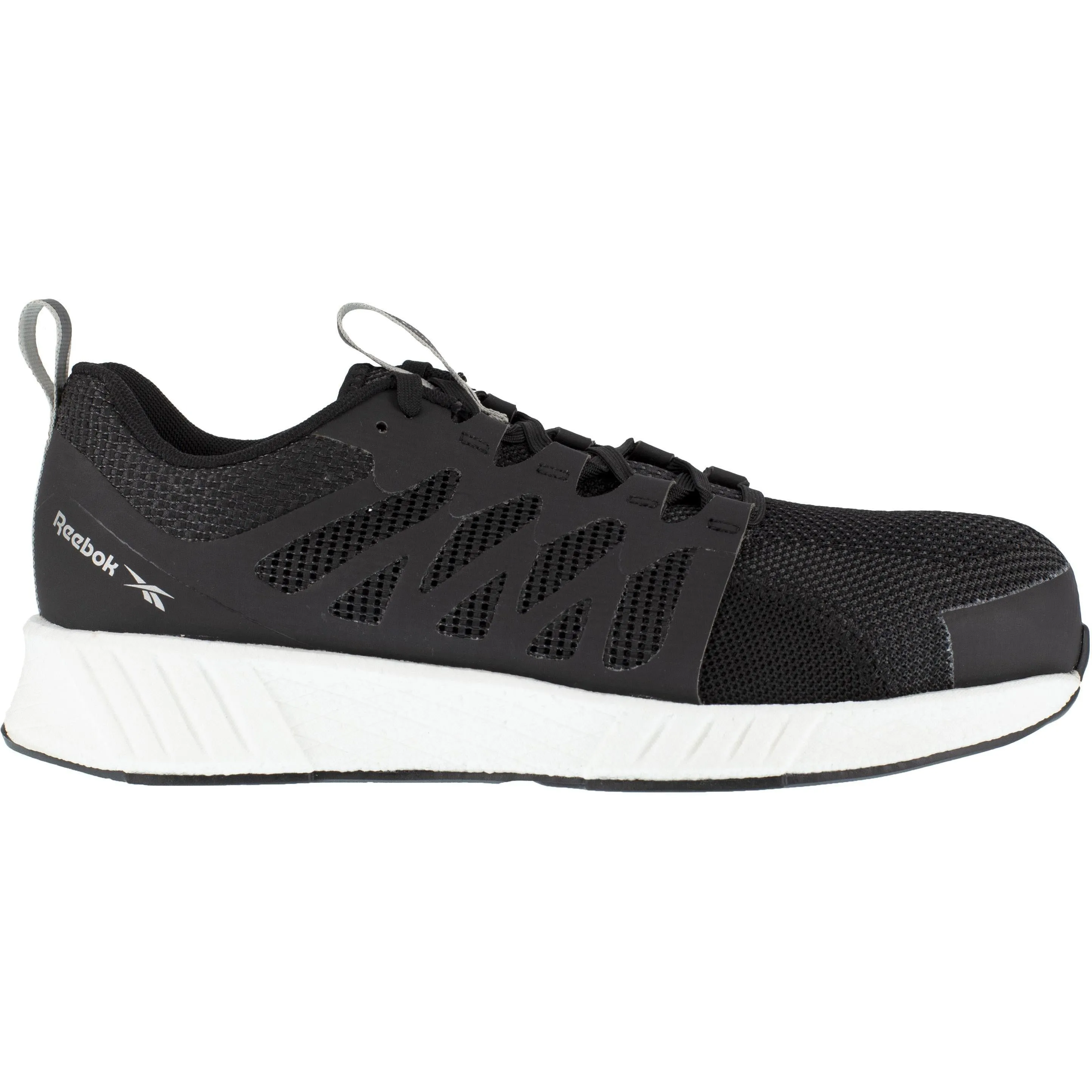Reebok Men's Fusion Flexweave Comp Toe Athletic Work Shoe - Black - RB4311