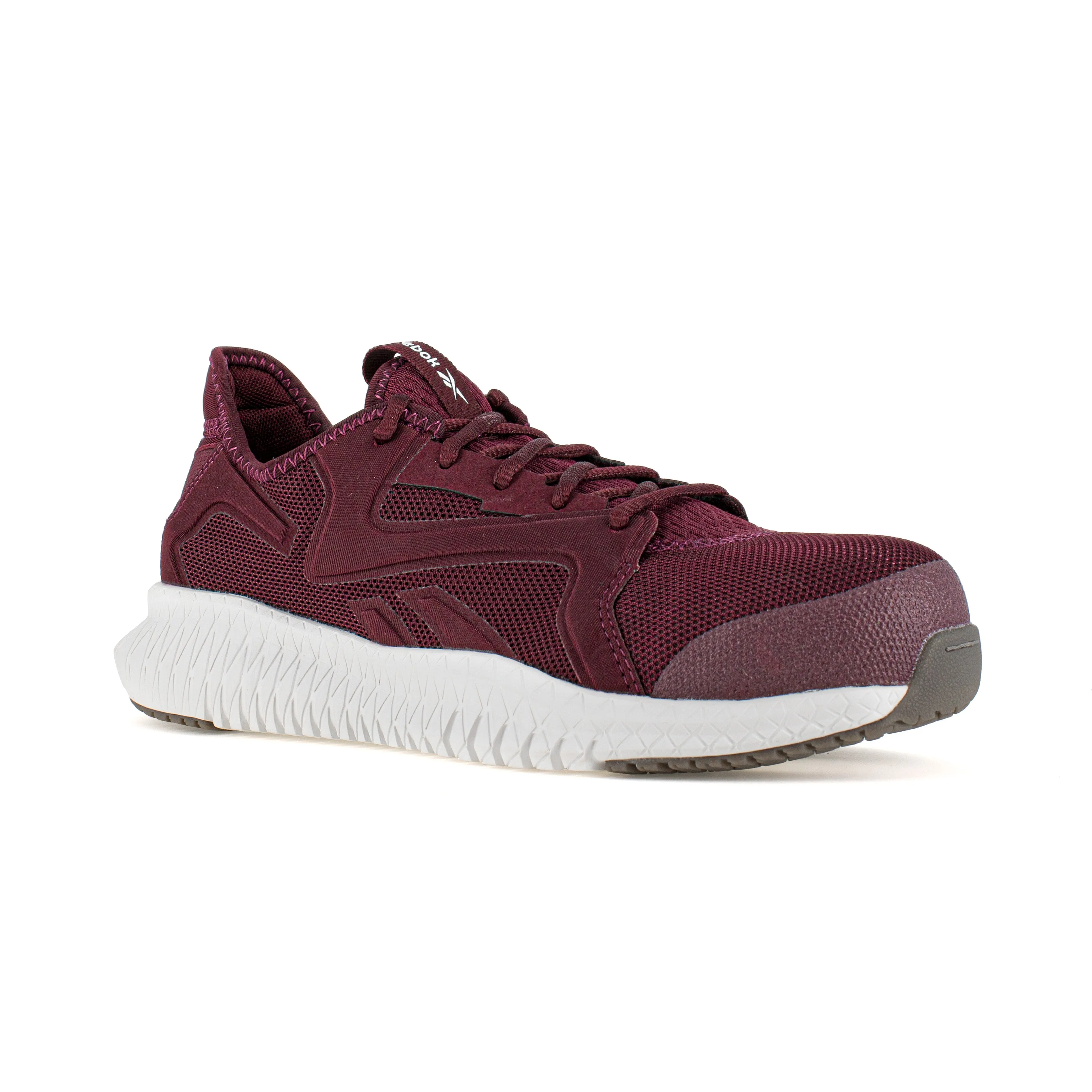 Reebok Women's Flexagon 3.0 Comp Toe Athletic Work Shoe - Burgundy - RB429