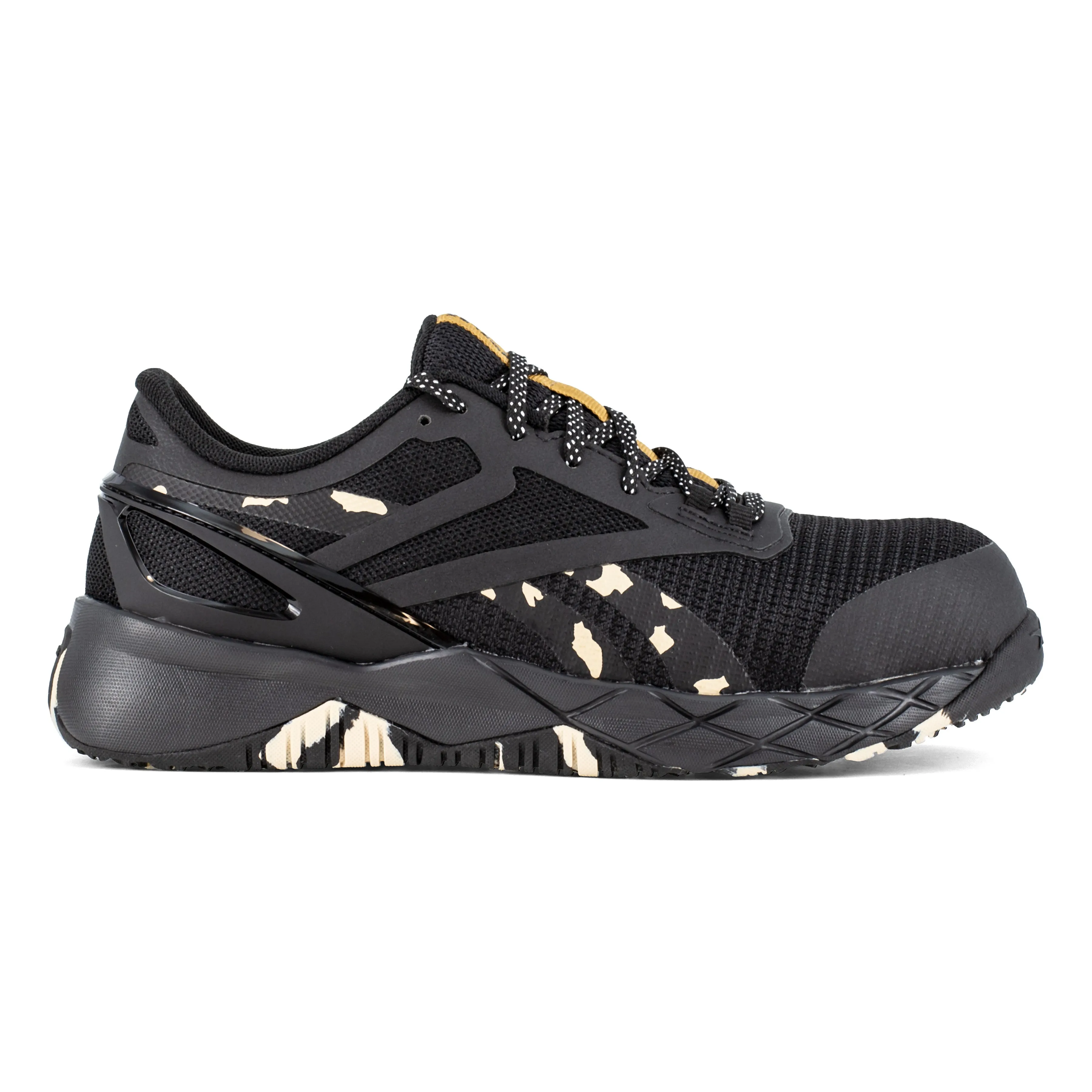 Reebok Women's Nanoflex TR Comp Toe Athletic Work Shoe - Black - RB366