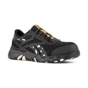 Reebok Women's Nanoflex TR Comp Toe Athletic Work Shoe - Black - RB366
