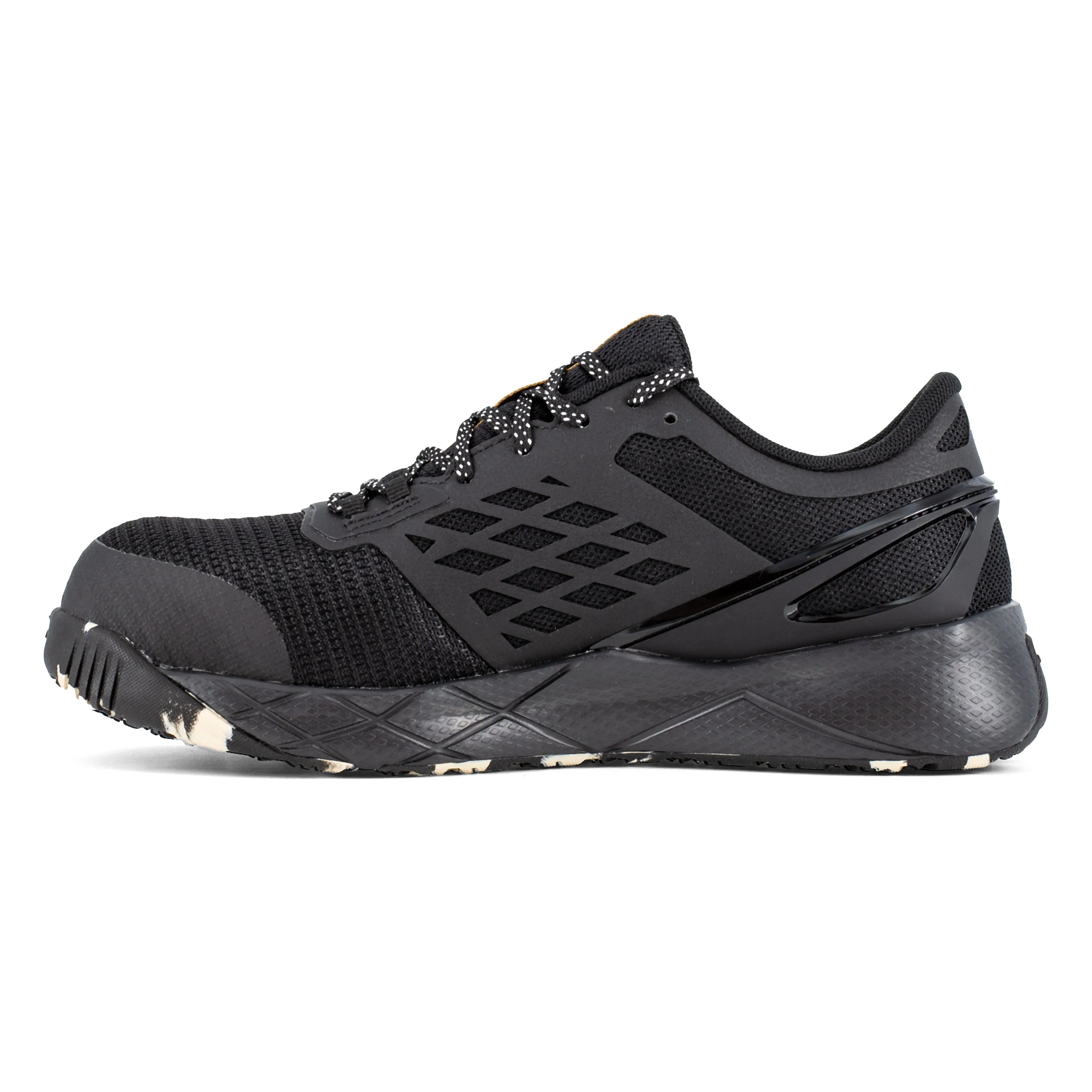Reebok Women's Nanoflex TR Comp Toe Athletic Work Shoe - Black - RB366