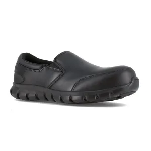 Reebok Women's Sublite Cushion Comp Toe Athletic Work Shoe - Black - RB036