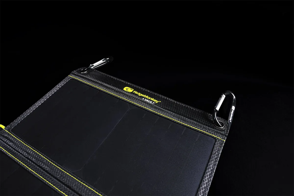 RidgeMonkey Vault 21W Portable Foldable Solar Panel USB-A