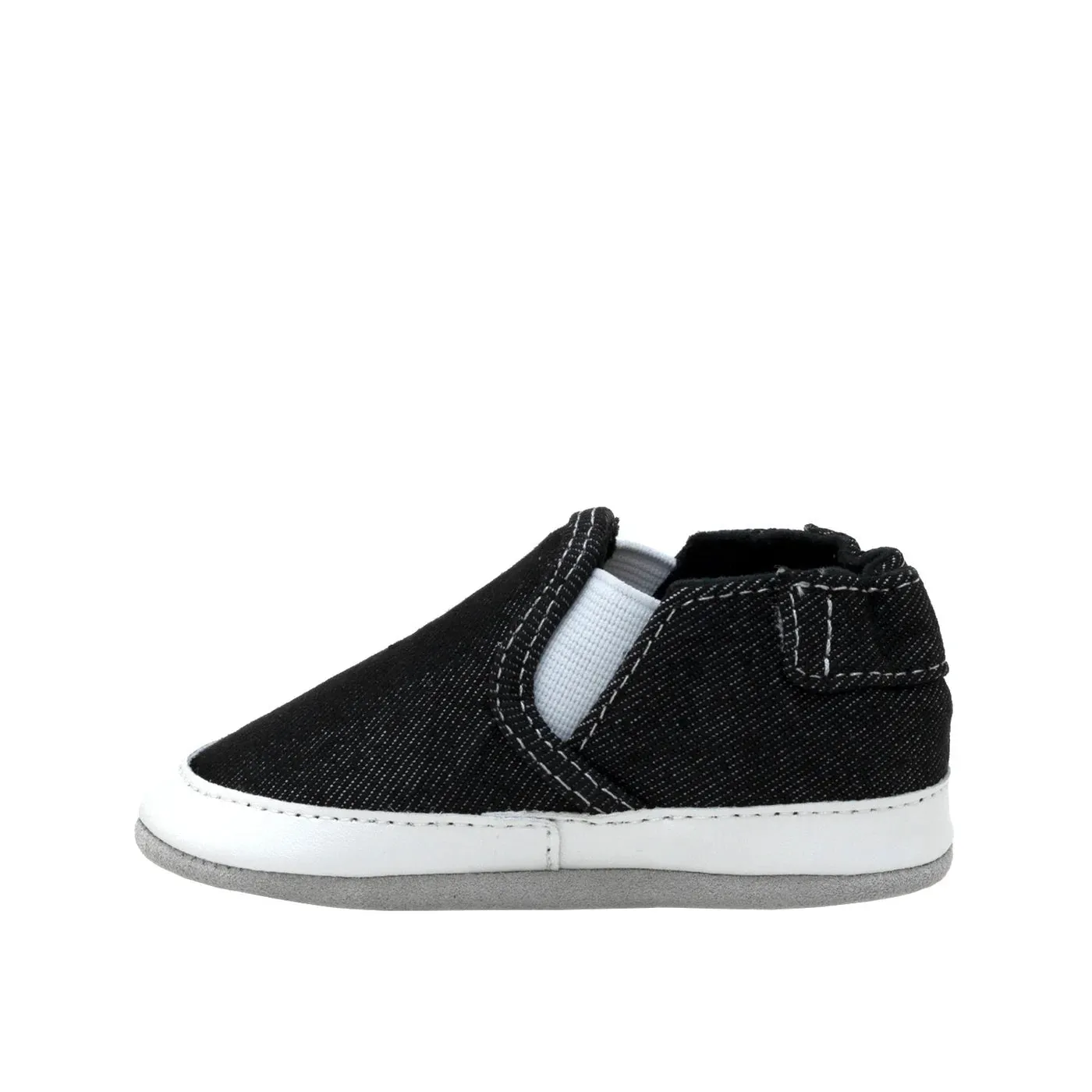 Robeez Soft Soles (Liam Denim Black)