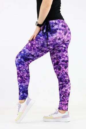 Royal Mermaid - Casual Full Leggings