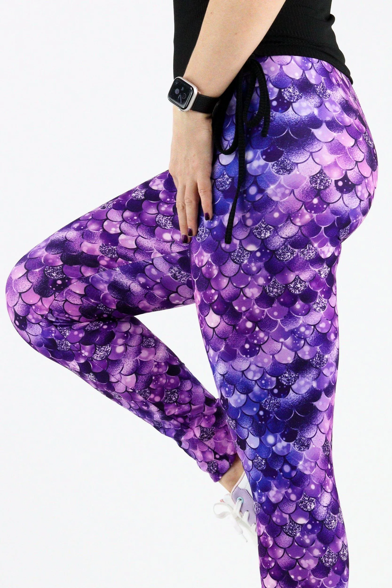 Royal Mermaid - Casual Full Leggings