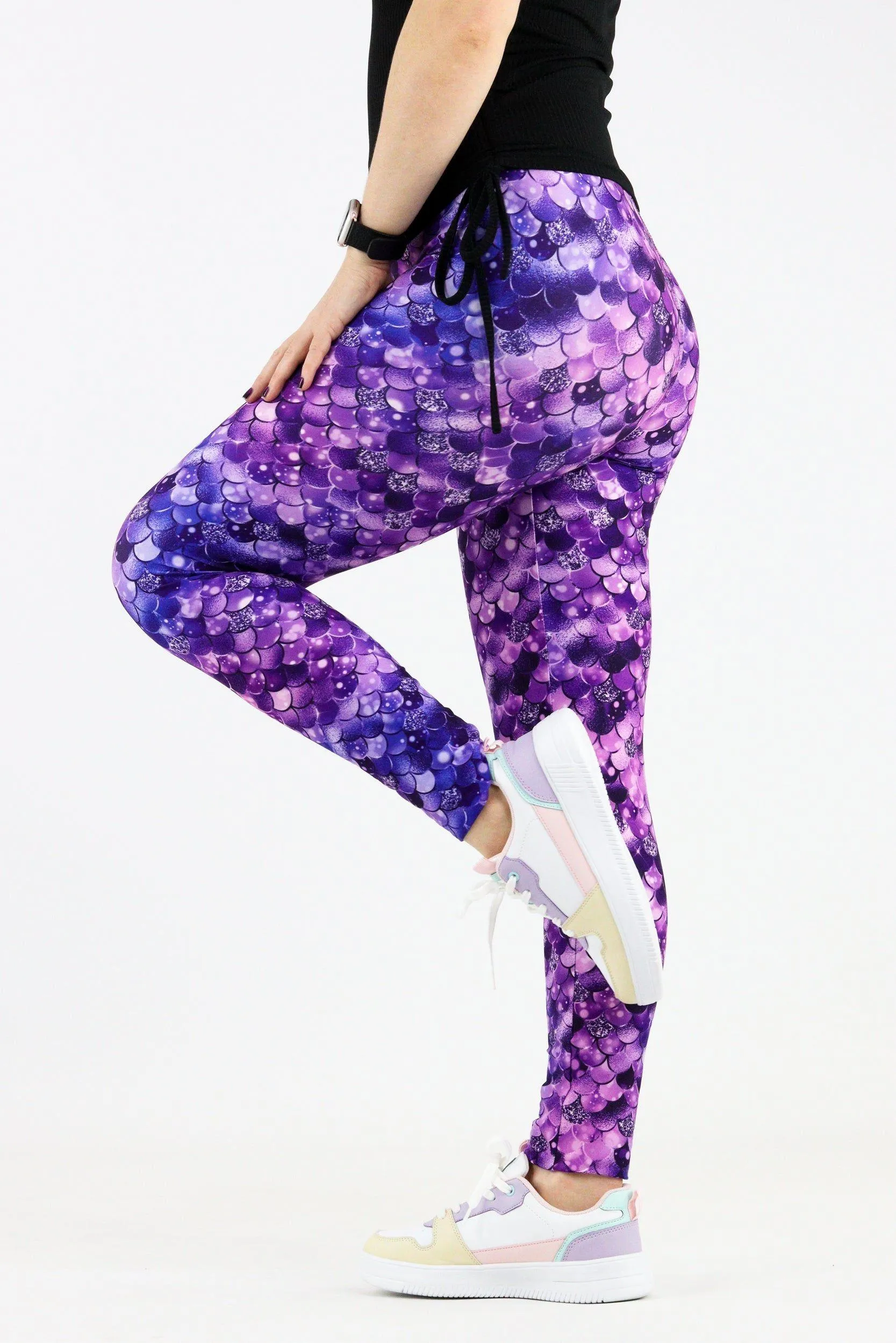 Royal Mermaid - Casual Full Leggings