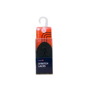Runnr Stretch Laces Dark Gray OS