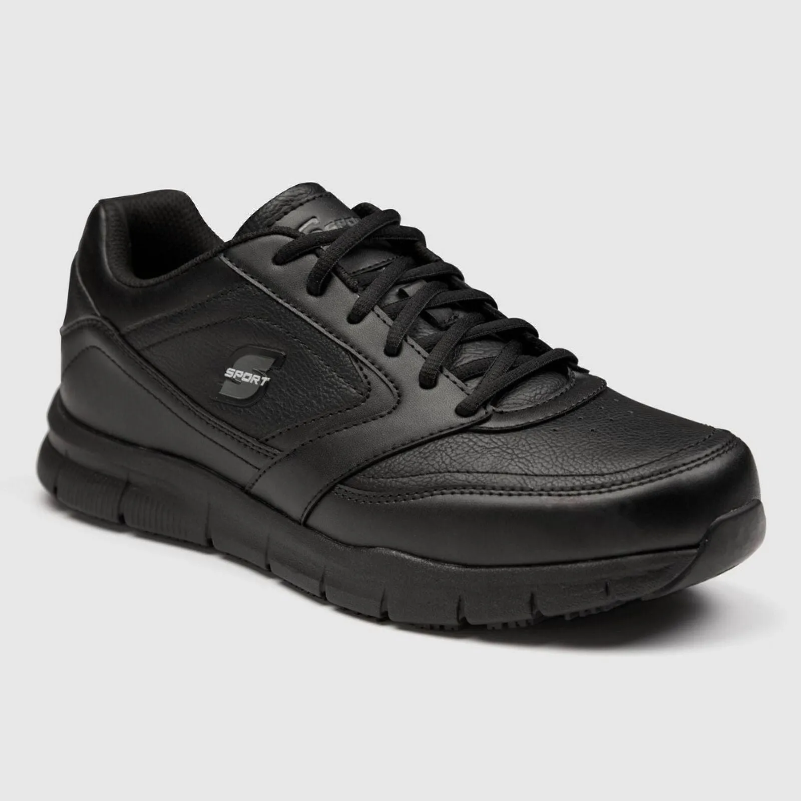 S Sport By Skechers Men's Brise Slip Resistant Sneakers 77424933 Black 8