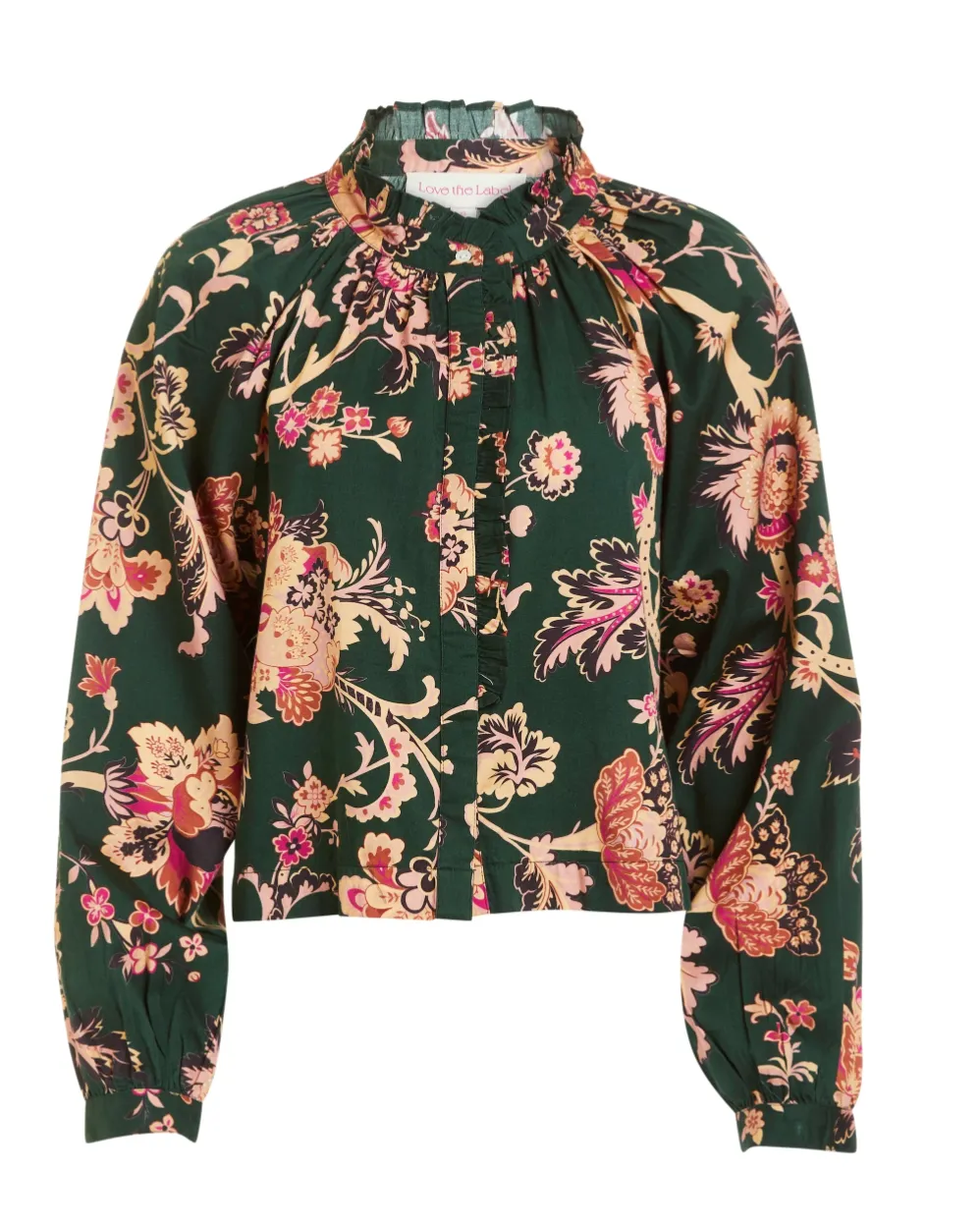 Scarlet Top Leonie Floral Print