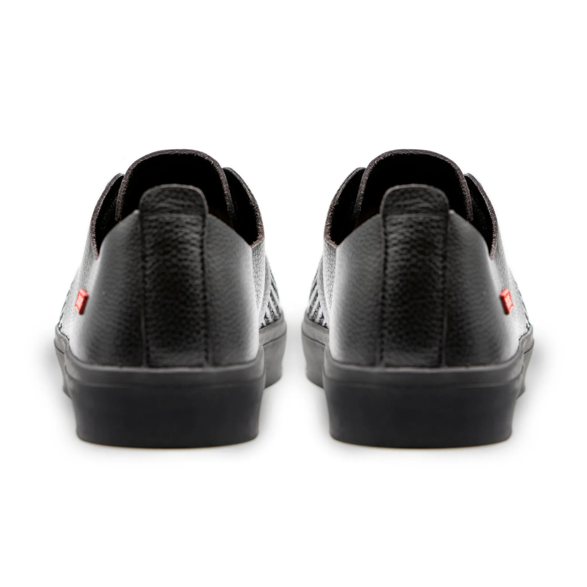 Seika Black / Black Full-Grain Leather
