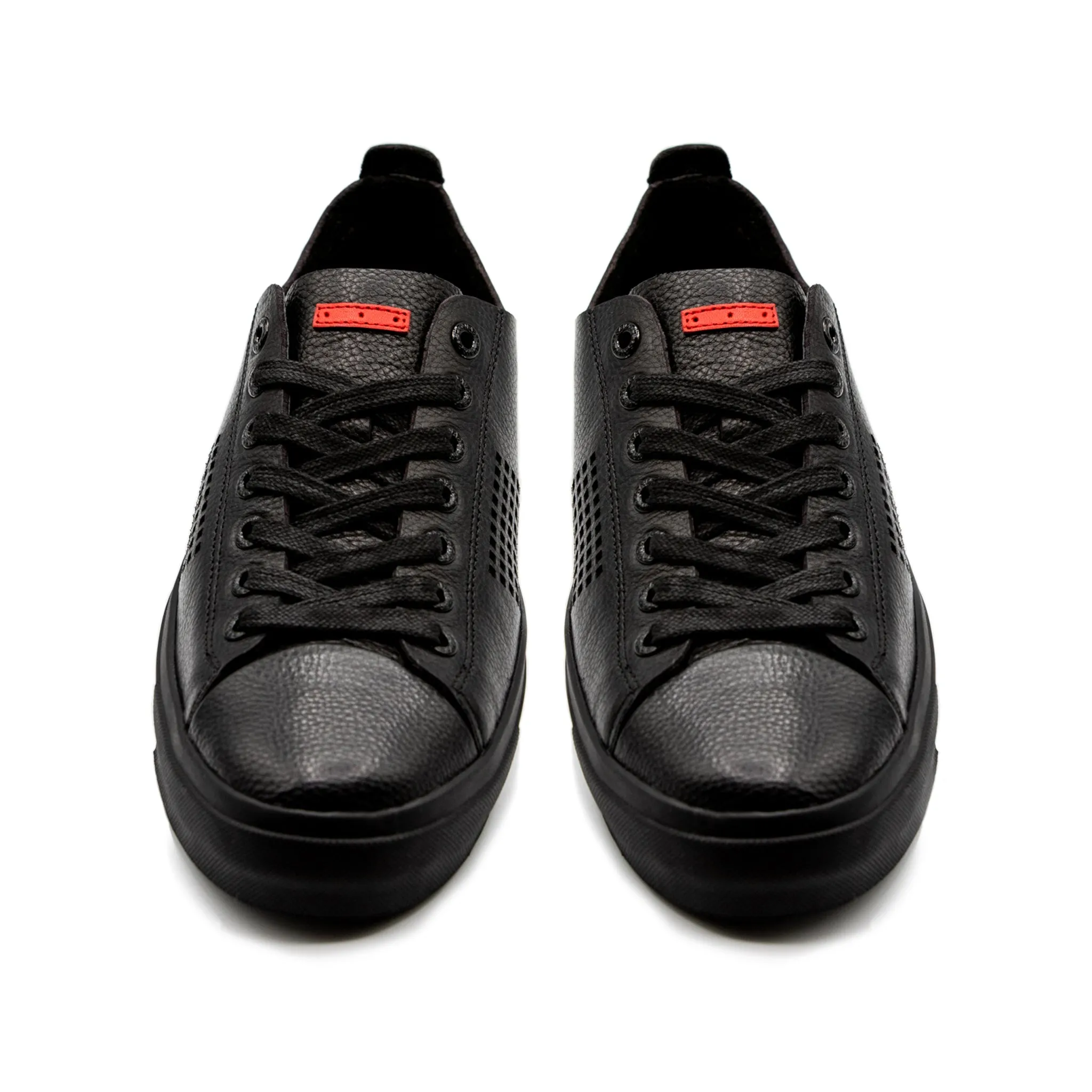 Seika Black / Black Full-Grain Leather