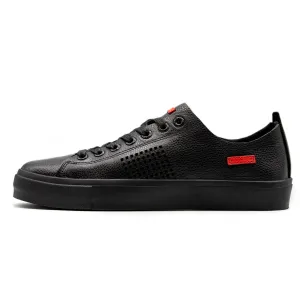 Seika Black / Black Full-Grain Leather