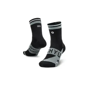 Shyu Racing Running Socks - Black/Grey/White